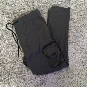 Mens PacSun grey cargo pants size large